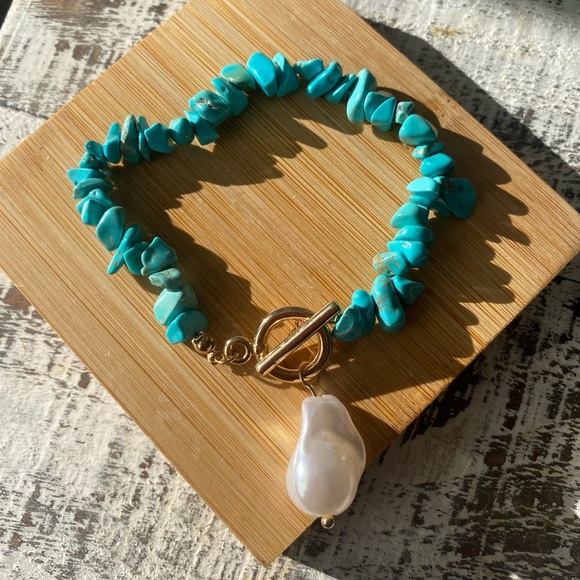 Jewelry - Turquoise and Pearl Bracelet